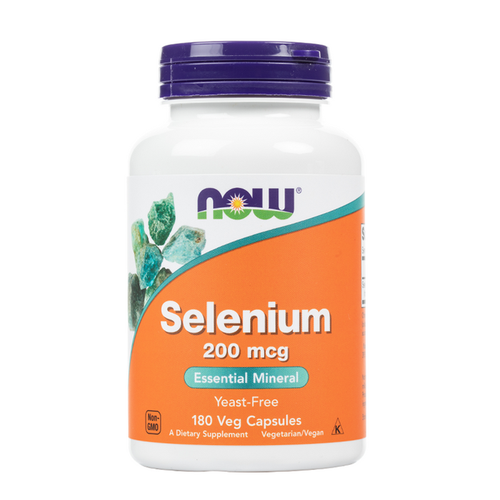 Now - Selenium - 180 Veg Capsules