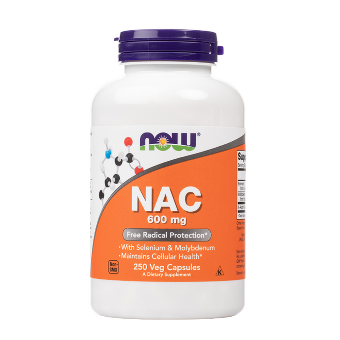NAC (N-Acetyl-Cysteine) 600mg Veg Capsules