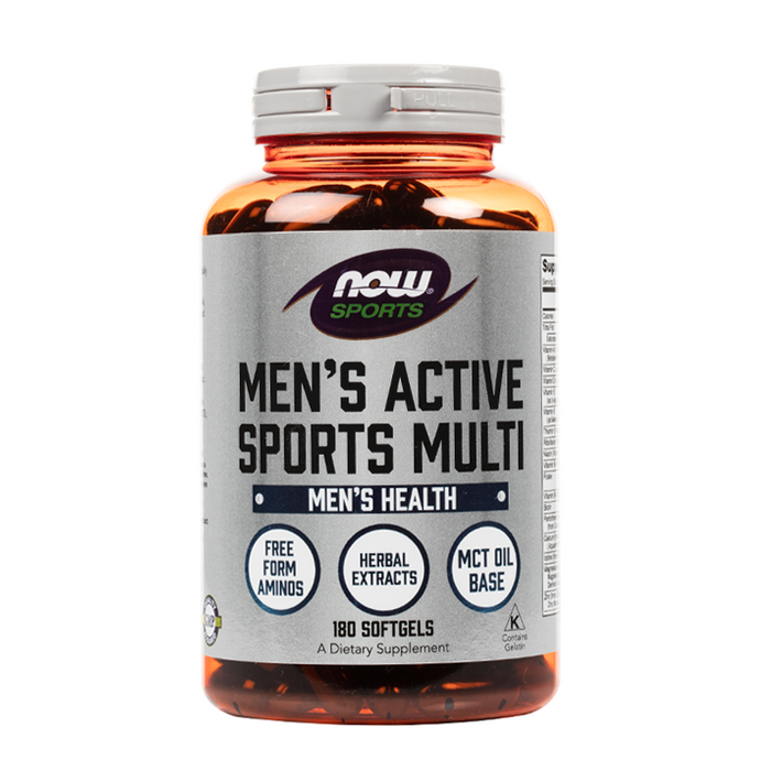 Now Sports - Mens Active Sports Multi-Mens Health - 180 Softgels