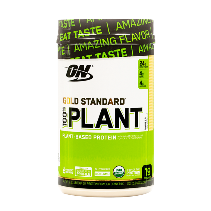 Optimum Nutrition - Gold Standard 100% Plant Protein - Vanilla Front