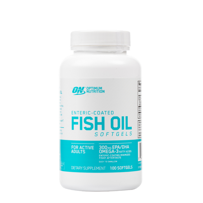 Optimum Nutrition - Enteric Coated Fish Oil Softgels - 100ct