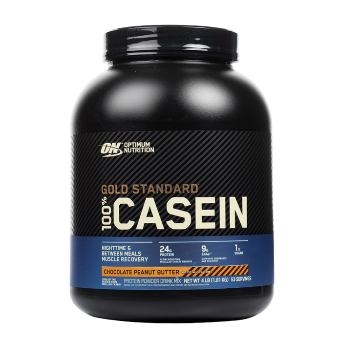 Optimum Nutrition - Gold Standard 100%  Casein - 54 Servings - Chocolate Peanut Butter
