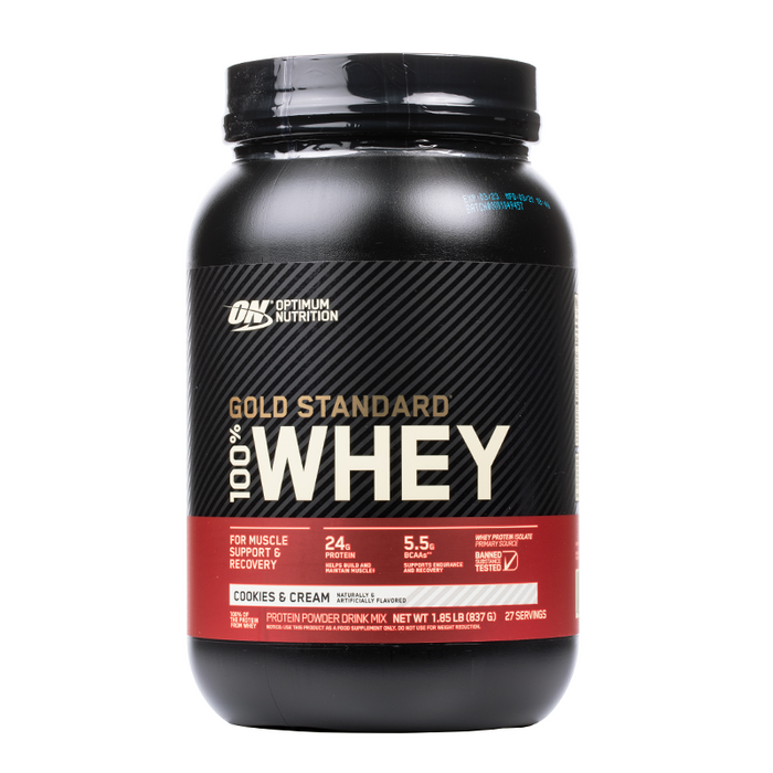 Optimum Nutrition - Gold Standard 100% Whey Protein - 1.85LB - Cookies and Cream