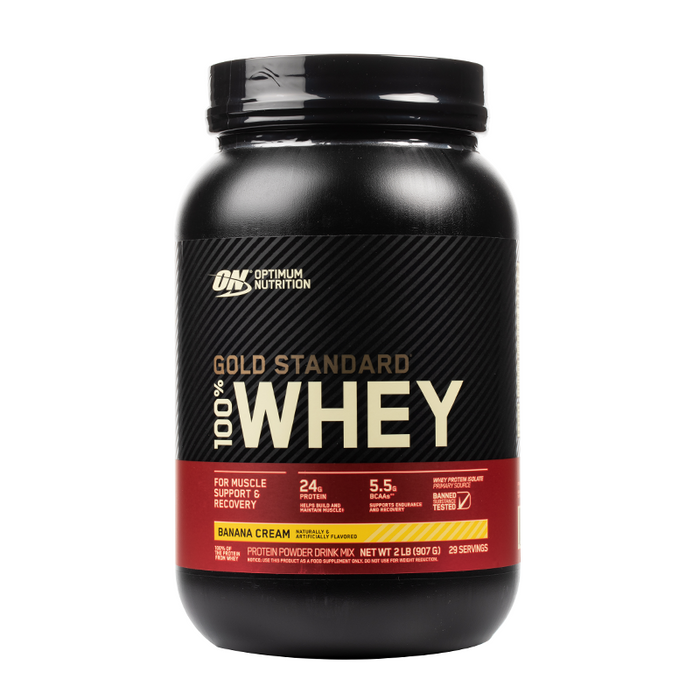 Optimum Nutrition - Gold Standard 100% Whey Protein - 29 Servings - Banana Cream