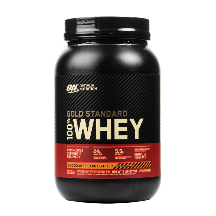 Optimum Nutrition - Gold Standard 100% Whey Protein - 2LB - Chocolate Peanut Butter