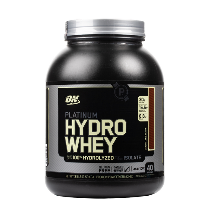 Optimum Nutrition - Platinum Hydrowhey Protein Supplement - 3.5Lbs - Turbo Chocolate