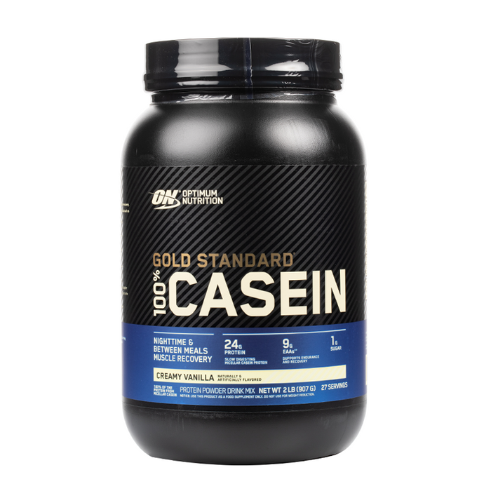 Optimum Nutrition - Gold Standard 100%  Casein - 2Lbs - Creamy Vanilla