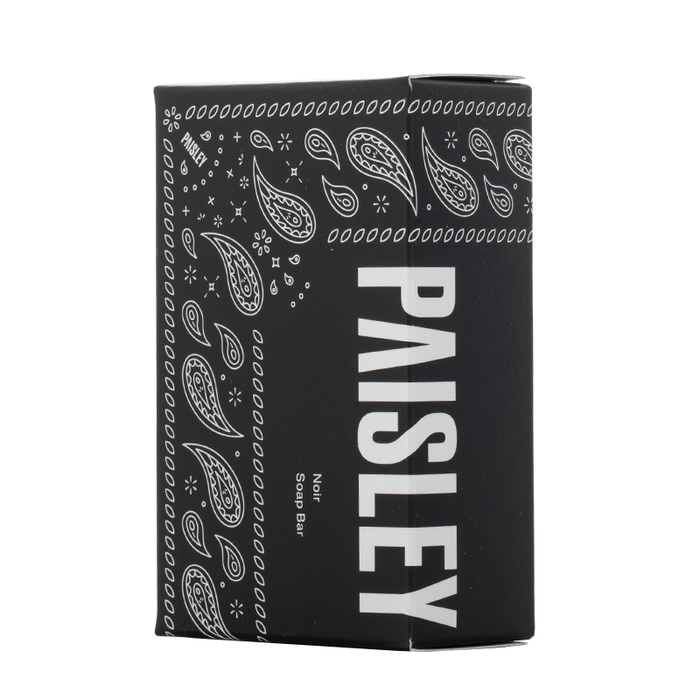 Paisley - Noir Soap Bar - Box