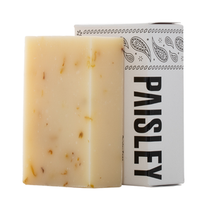 Paisley - Paisley Sage Soap Bar - Box and Bar