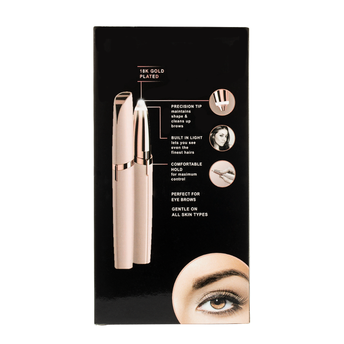 Heart of Love Precision Eyebrow Trimmer - Box Back