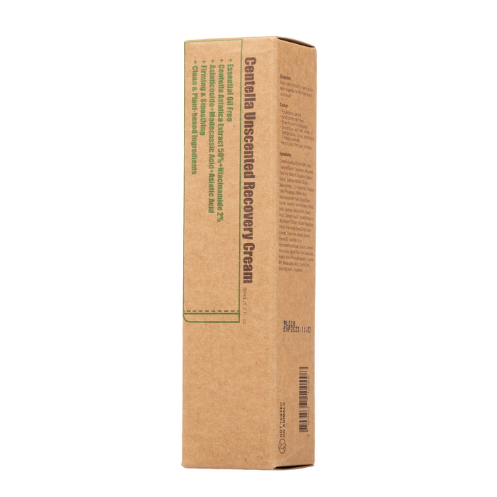 Purito - Centella Unscented Recovery Cream - Box Front