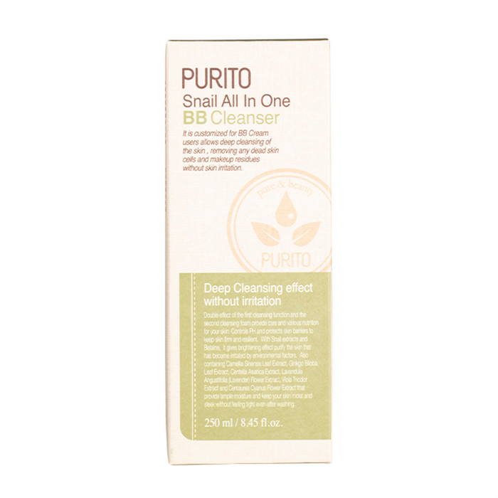 Purito - Snail All In One BB Cleanser - Box Front