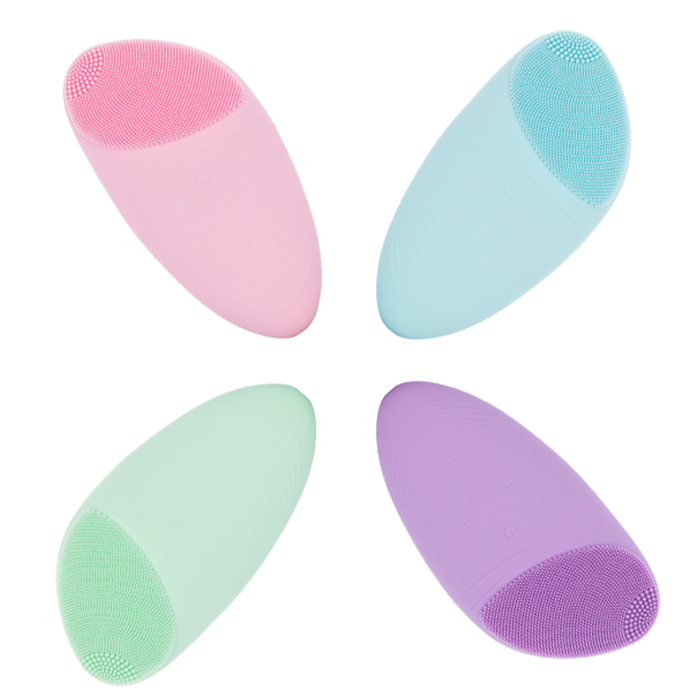 Silicone Electric Ultra Sonic Facial Cleansing Brush - All Colors