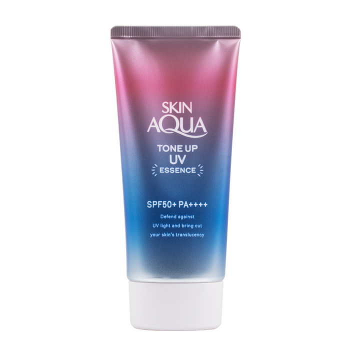 Rohto Mentholatum - Skin Aqua Tone Up UV Essence - Lavender - Bottle Front