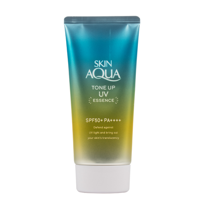 Rohto Mentholatum - Skin Aqua Tone Up UV Essence - Mint - Bottle Front