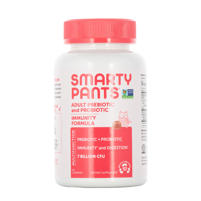 Smarty Pants - Adult Prebiotic Probiotic Immunity Formula - 60ct