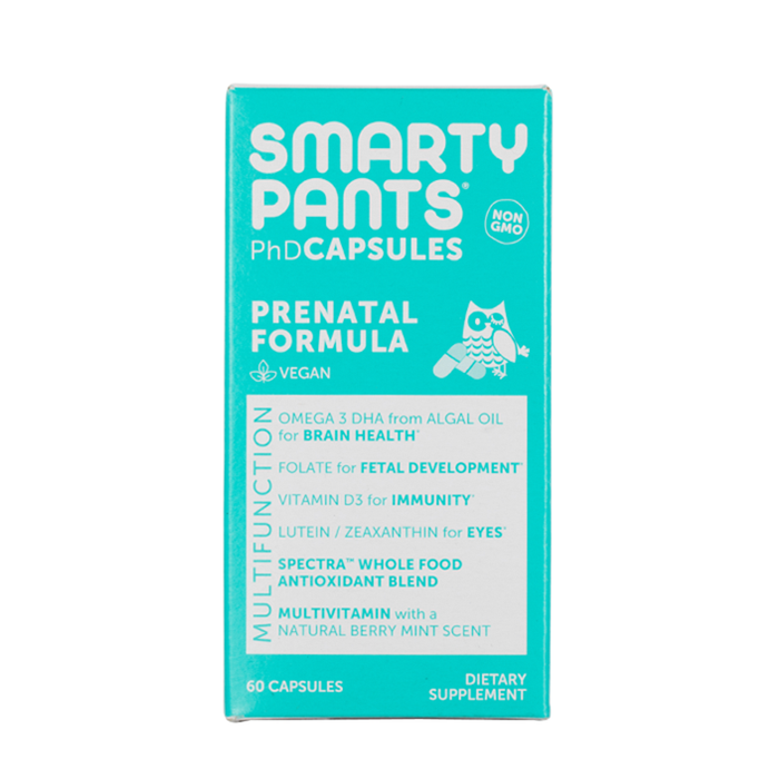 Smarty Pants - PhD Prenatal Formula - Box Front