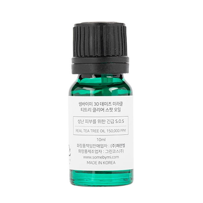 Some By Mi - 30 Days Miracle - Tea Tree Clear Spot Oil - Bottle Back