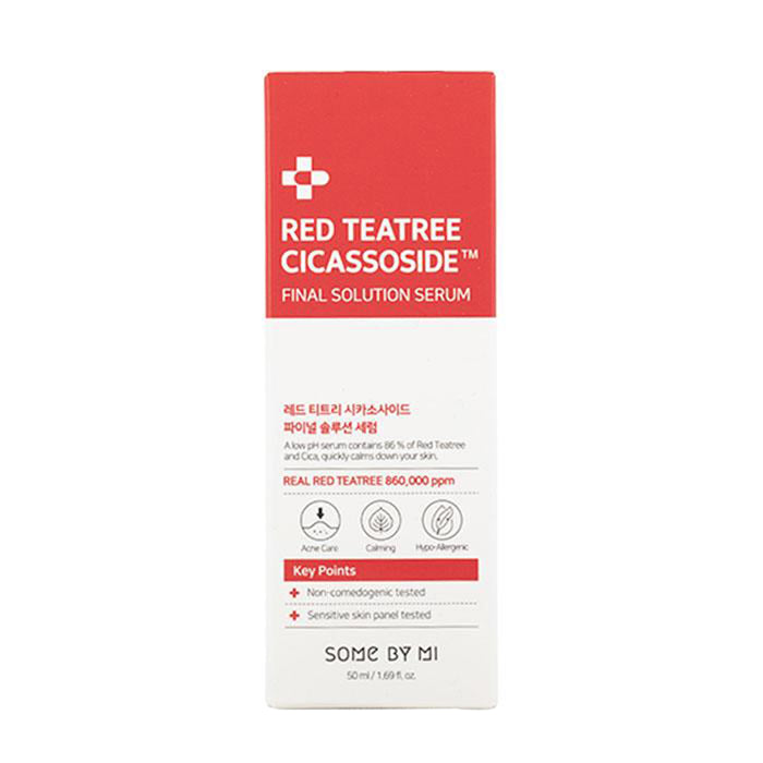 Some By Mi - Red Teatree Cicassoside - Final Solution Serum - Box Front