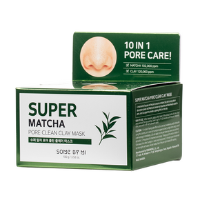 Some By Mi - Super Matcha Pore Clean Clay Mask - Box Front