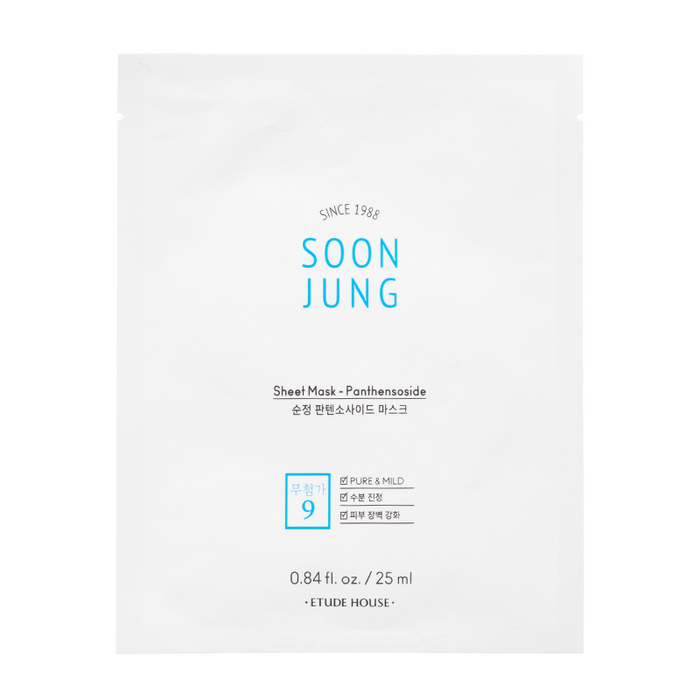 Soon Jung - Sheet Mask - Panthensoside - Front