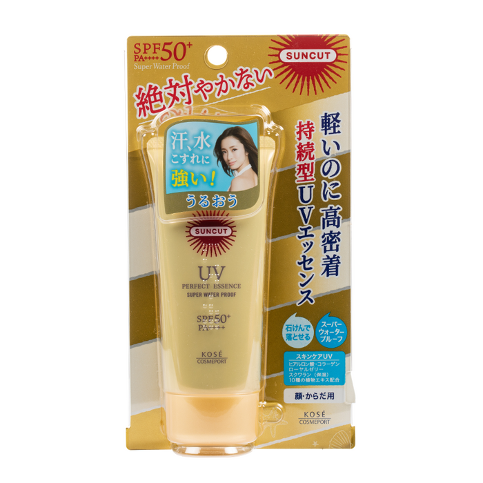 Kose - Suncut UV Perfect Essence Super Waterproof - Packaging Front
