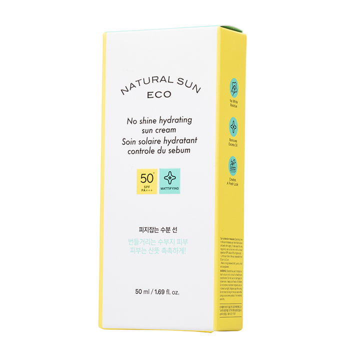 The Face Shop - Natural Sun Eco Shine Hydrating Sun Cream - Box Front