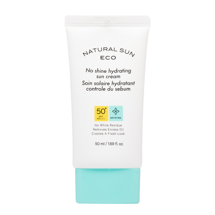 The Face Shop - Natural Sun Eco Shine Hydrating Sun Cream - Bottle Front