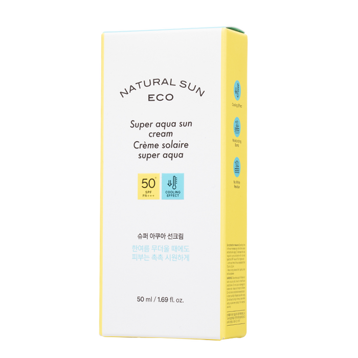 The Face Shop - Natural Sun Eco Super Aqua Sun Cream - Box Front