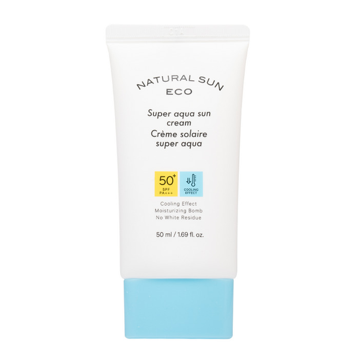 The Face Shop - Natural Sun Eco Super Aqua Sun Cream - Bottle Front