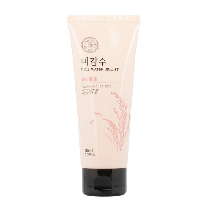 The Face Shop - Rice Water Bright - Foaming Cleanser - Front