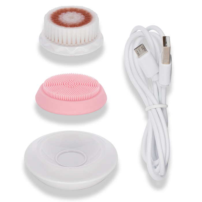 Ultra Sonic Vibrating Oscillation Facial Cleansing Brush - Accessories