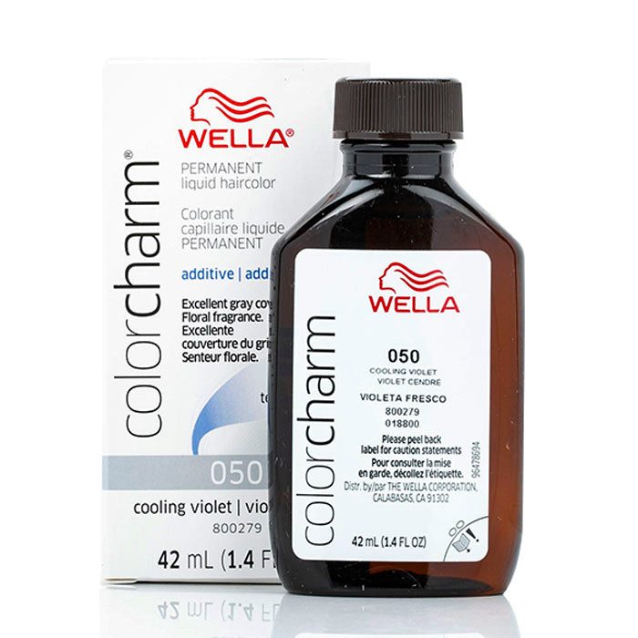 Wella Color Charm Permanent Liquid Hair Toner - 50 Cooling Violet
